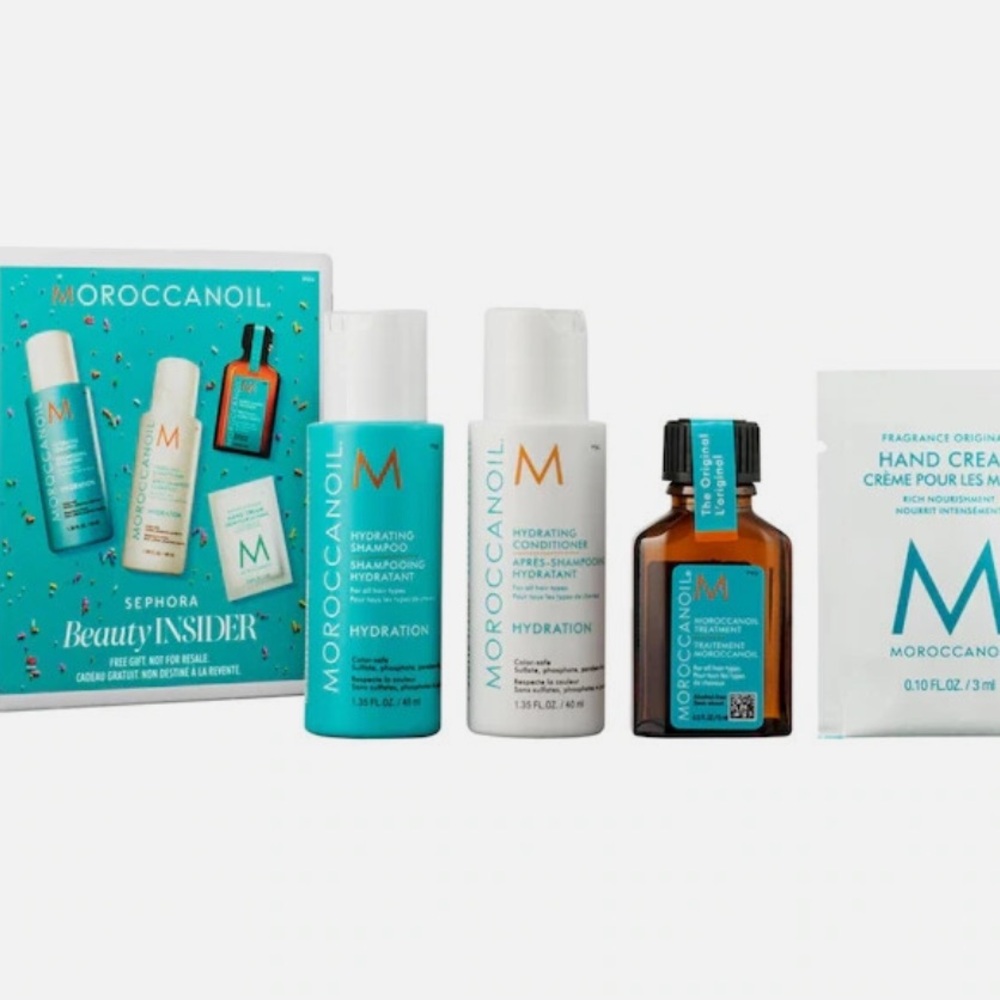 [BNIB] Mini Moroccanoil Hydration Skincare Set